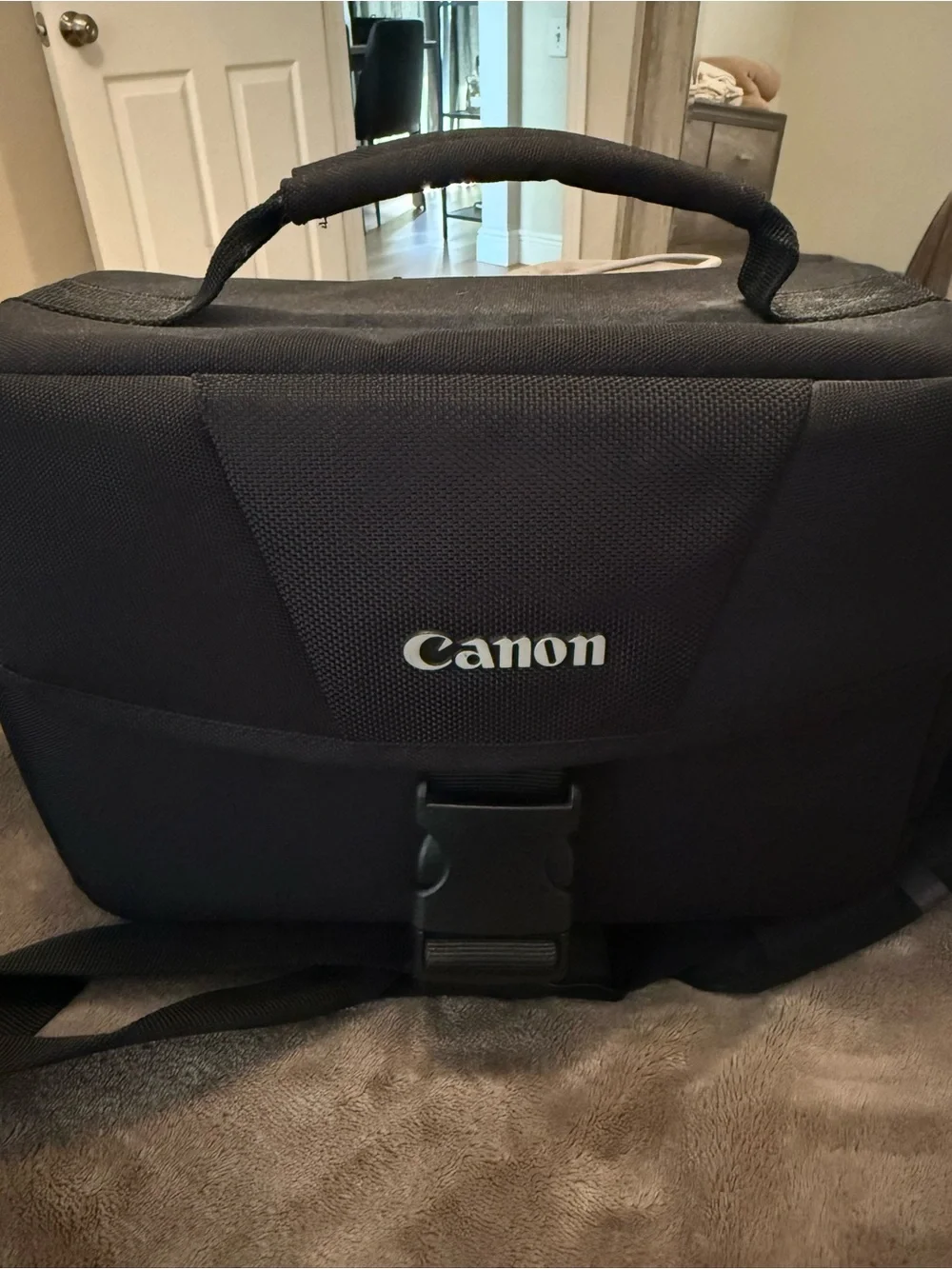 Canon EOS Rebel T5 DSLR Camera with 75-300mm Telephoto Lens and Case - Black